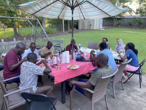 FAS SEP SPS Fellows Cookout with MSU Project Staff
