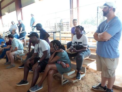 FAS SEP SPS Fellows Attend Local Livestock Show