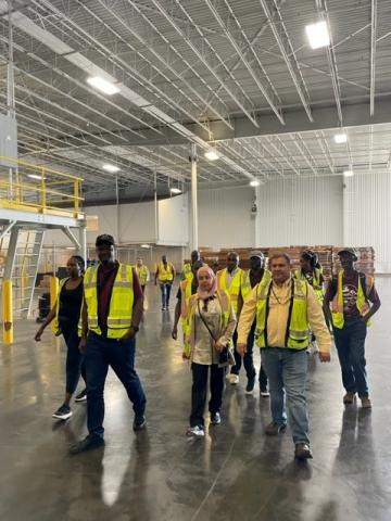 FAS SEP SPS Fellows Visit Dole at MS Port Authority in Gulfport