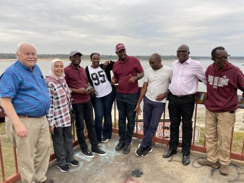 FAS FAS SEP SPS Fellows Visit Mississippi River