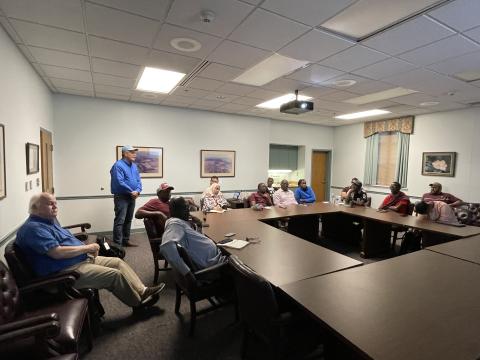 FAS SEP SPS Fellows Visit MSU Delta Research and Extension Center