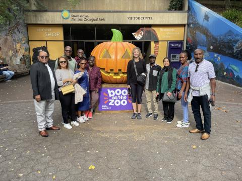 FAS SEP SPS Fellows Visit National Zoo