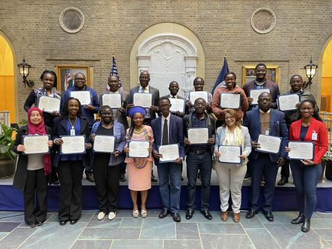 SEP SPS Fellows Receive Certificates
