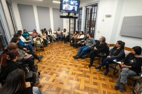Uruguayan teachers during a BRIDGE TESOL Professional Development session
